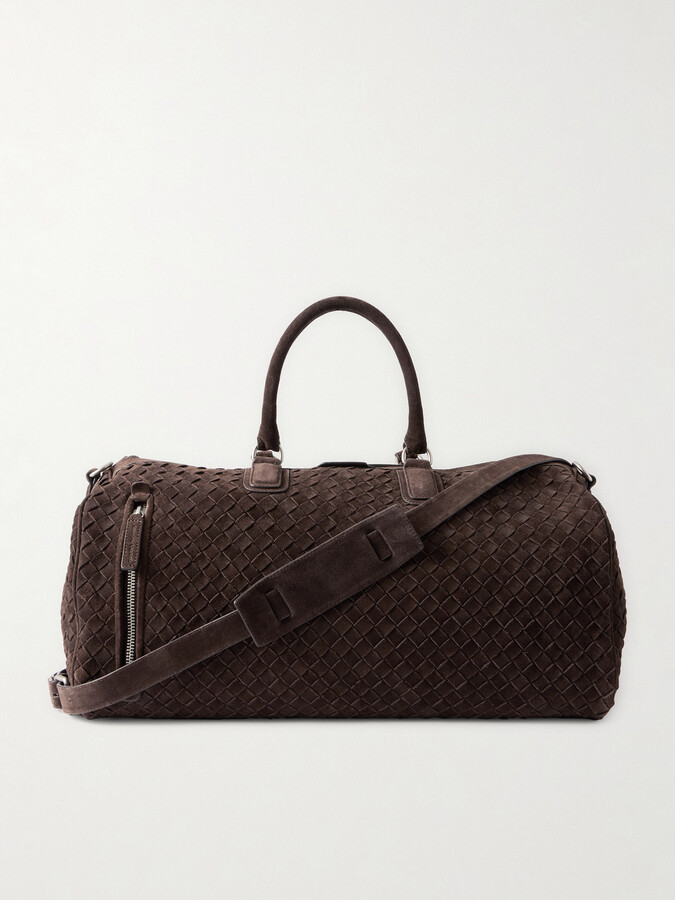 Woven Suede Holdall