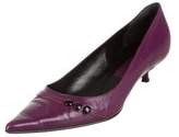 Thumbnail for your product : Marc Jacobs Leather Embellished Pumps