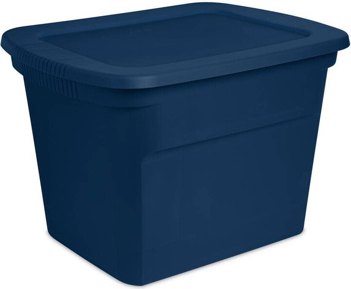 18-Gal. Storage Tote Container 24 Pack