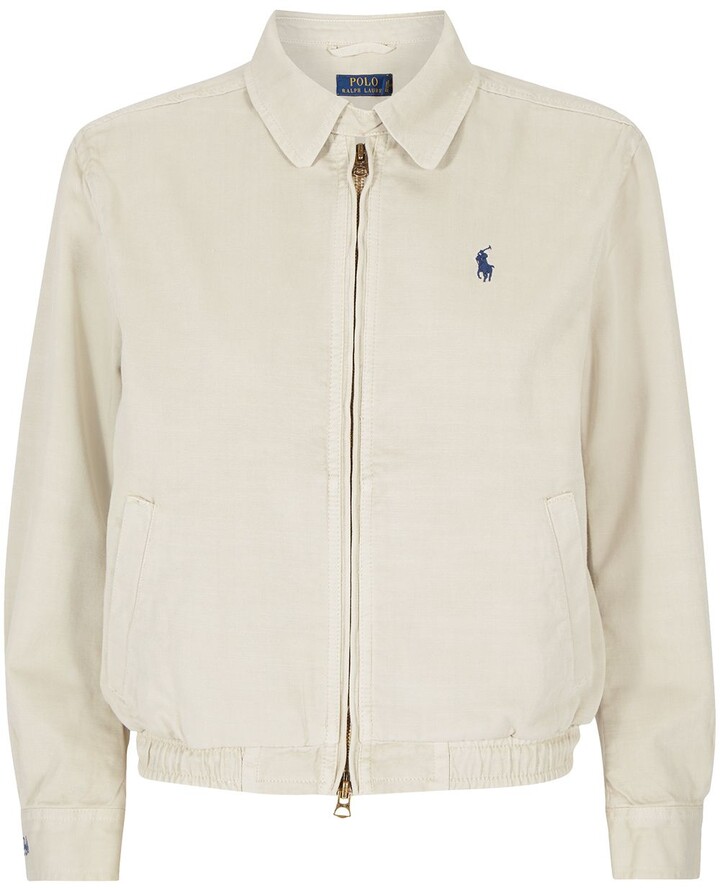 Polo Ralph Lauren Logo-Embroidered Coach Jacket - ShopStyle
