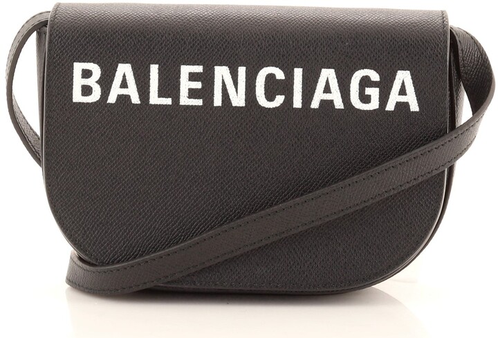 Balenciaga Logo Ville Day Bag Leather XS - ShopStyle