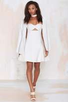 Thumbnail for your product : Nasty Gal Can't Get Enough Strapless Dress - Ivory