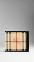 Thumbnail for your product : Burberry Haymarket Check ID Wallet