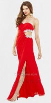 Thumbnail for your product : Faviana Strapless Jeweled Side Cutout Evening Dresses
