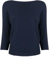 Thumbnail for your product : Nuur Cropped Sleeve Knit Top