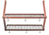 Thumbnail for your product : Rogar Gourmet Custom Wall Mounted Double Pot Rack