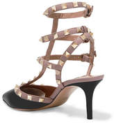 Thumbnail for your product : Valentino Garavani The Rockstud Leather Pumps - Black