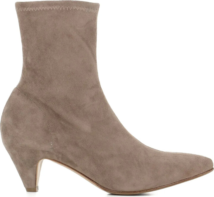 Del Carlo Pointed Suede Boots