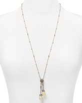 Thumbnail for your product : Carolee Newport Nouveau Double Drop Pendant Necklace, 30"
