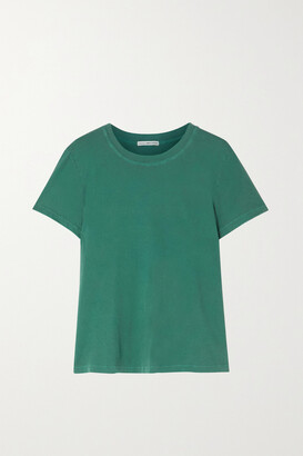 James Perse Vintage Boy Cotton-jersey T-shirt - Green