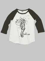 Thumbnail for your product : Junk Food Clothing Kids Girls Tinkerbell Neverland Raglan