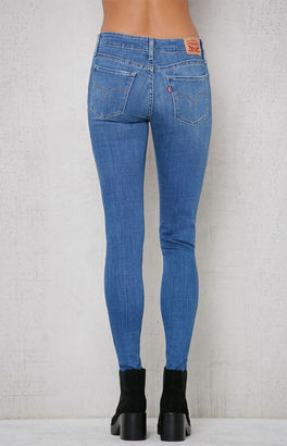 Levi's Far Out Indigo 711 Skinny Jeans