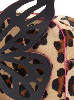 Sophia Webster Flossy Butterfly Leopard Print Cross Body Bag - Womens - Leopard