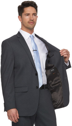 Apt. 9 Men's Knit Slim-Fit Gray Pindot Suit Jacket