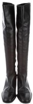 Thumbnail for your product : Hermes Leather Knee-High Boots