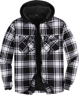 flannel lined men's jacket