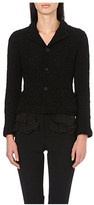 Thumbnail for your product : Comme des Garcons Ruffle-detail lace jacket