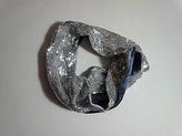 Thumbnail for your product : Free People NWT Wire Tie Sequin Bow Bunny Ear Headband Turban Rose/Silver/Co pper