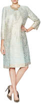 Thumbnail for your product : Badgley Mischka Couture Cotton Ombre Open Front Coat