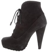 Thumbnail for your product : Proenza Schouler Suede Lace-Up Ankle Boots