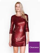 Thumbnail for your product : Girls On Film Sequin Bodycon Mini Dress - Matt Red