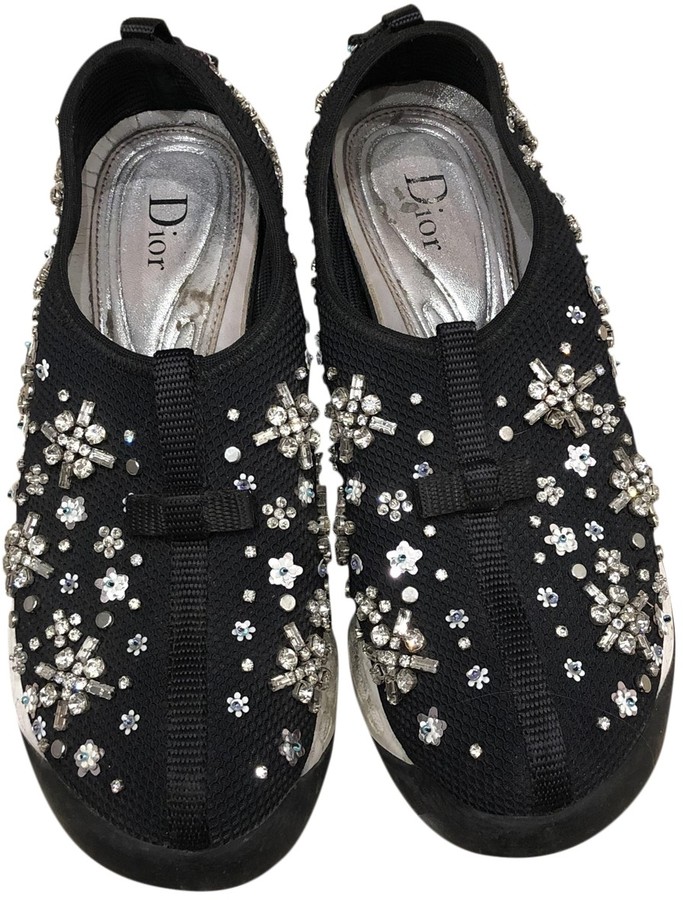 christian dior black trainers