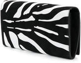 Thumbnail for your product : Lanvin zebra pattern clutch