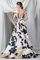 Thumbnail for your product : Tony Ward Off Shoulder Satin Duchesse Gown