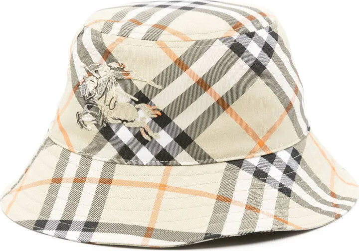 Burberry Vintage-check bucket hat ShopStyle