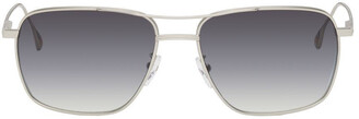 Paul Smith Silver Matte Foster Sunglasses