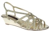 Thumbnail for your product : Nina Fabiana Glitter Wedge Sandals