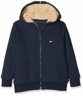 tommy hilfiger overhead teddy lined jacket cheap online
