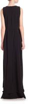 Thumbnail for your product : Public School Sachey Crepe Overlay Maxi Dress