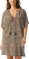 Thumbnail for your product : CoCo Reef Women's Raya Lace-Up V-Neck Dress Cover-Up Women's Swimsuit