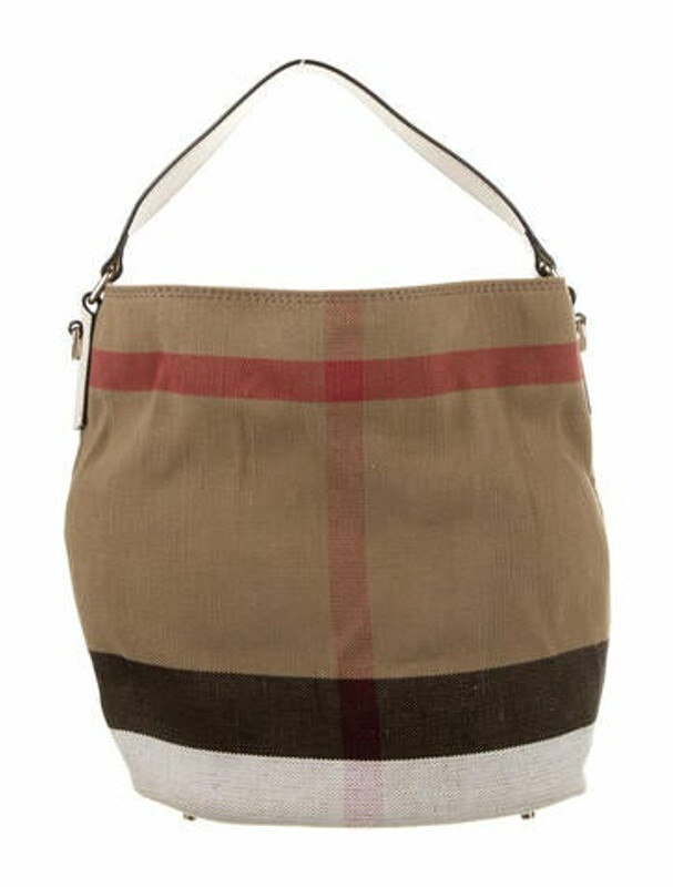 canvas burberry bucket bag