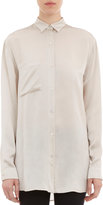 Thumbnail for your product : Thomas Laboratories ATM Anthony Melillo Oversize Silk Boyfriend Shirt