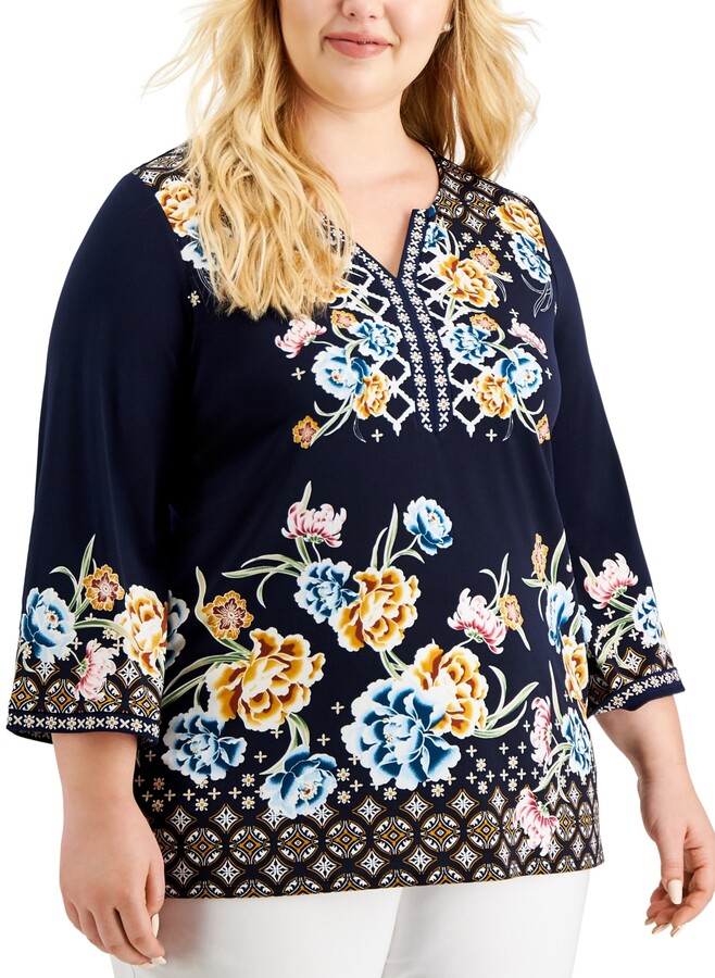 jm collection shirts