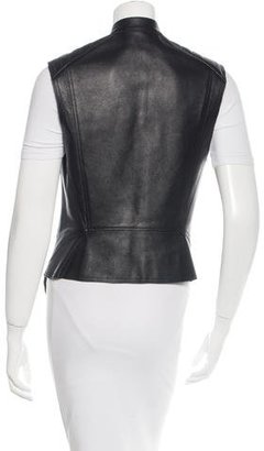 3.1 Phillip Lim Zip-Accented Leather Vest
