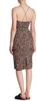 Thumbnail for your product : Topshop Animal Print Plunge Bodycon Midi Dress