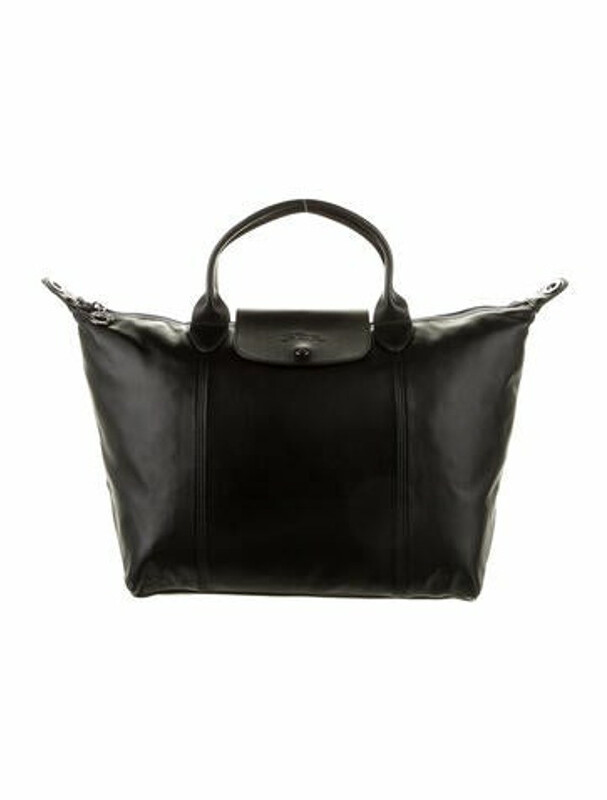Longchamp Le Pliage Cuir Top Handle Bag ShopStyle