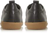 Thumbnail for your product : Bertie Barium Gum Sole Leather Trainers
