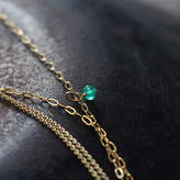Thumbnail for your product : Artique Boutique Emerald And Onyx Layering Necklace Set