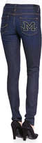 Thumbnail for your product : OCJ Denim MichiganÂ Branded Skinny Jeans, Blue