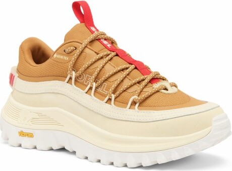 Women's SOREL Callsign Horizon Low Sneakers 10 Regular Canyon Gold, Honey White