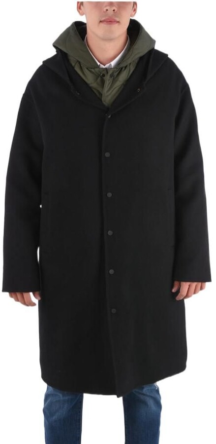 giorgio duffle coat mens