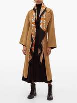 Thumbnail for your product : Burberry Tb-print Cashmere Scarf - Womens - Orange Print
