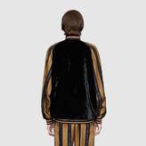 Thumbnail for your product : Gucci Bi-material jacket
