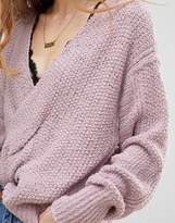 Thumbnail for your product : Free People V-Neck Relaxed Jumper