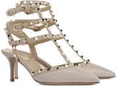 Thumbnail for your product : Valentino Rockstud 65 shell leather pumps