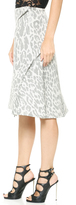 Thumbnail for your product : Jay Ahr Leopard Skirt